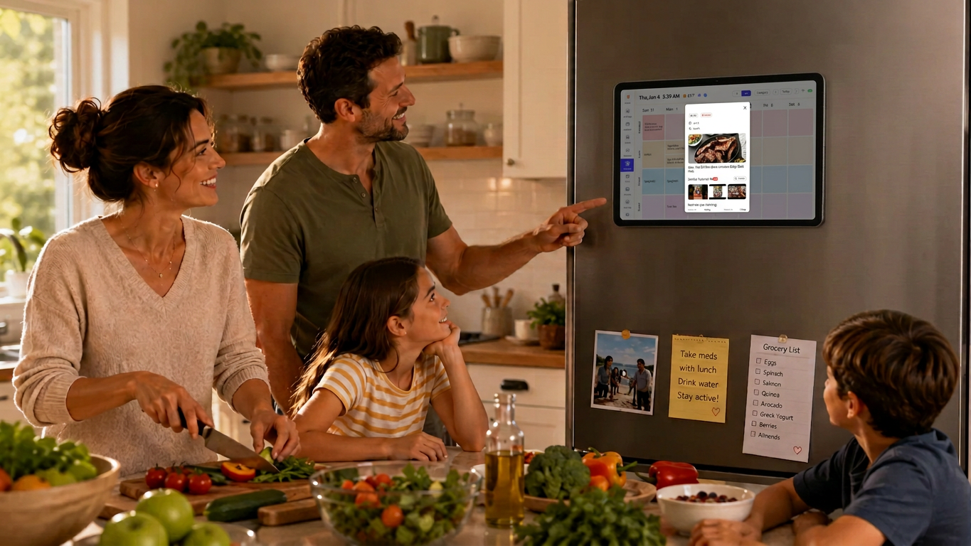 How a Fridge Calendar Makes Diabetes Meal Management at Home Easier