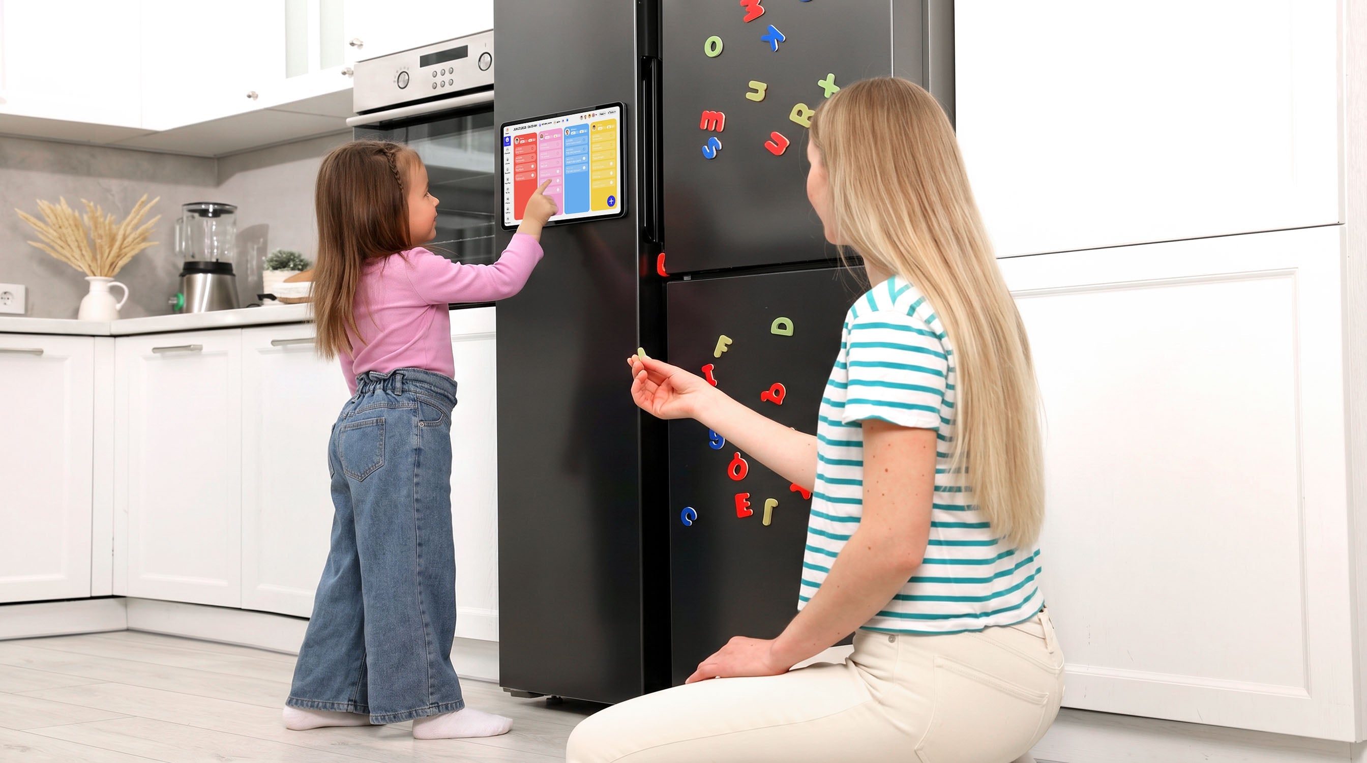 How to Build a Screen Time Routine for Kids Using a Digital Fridge Calendar