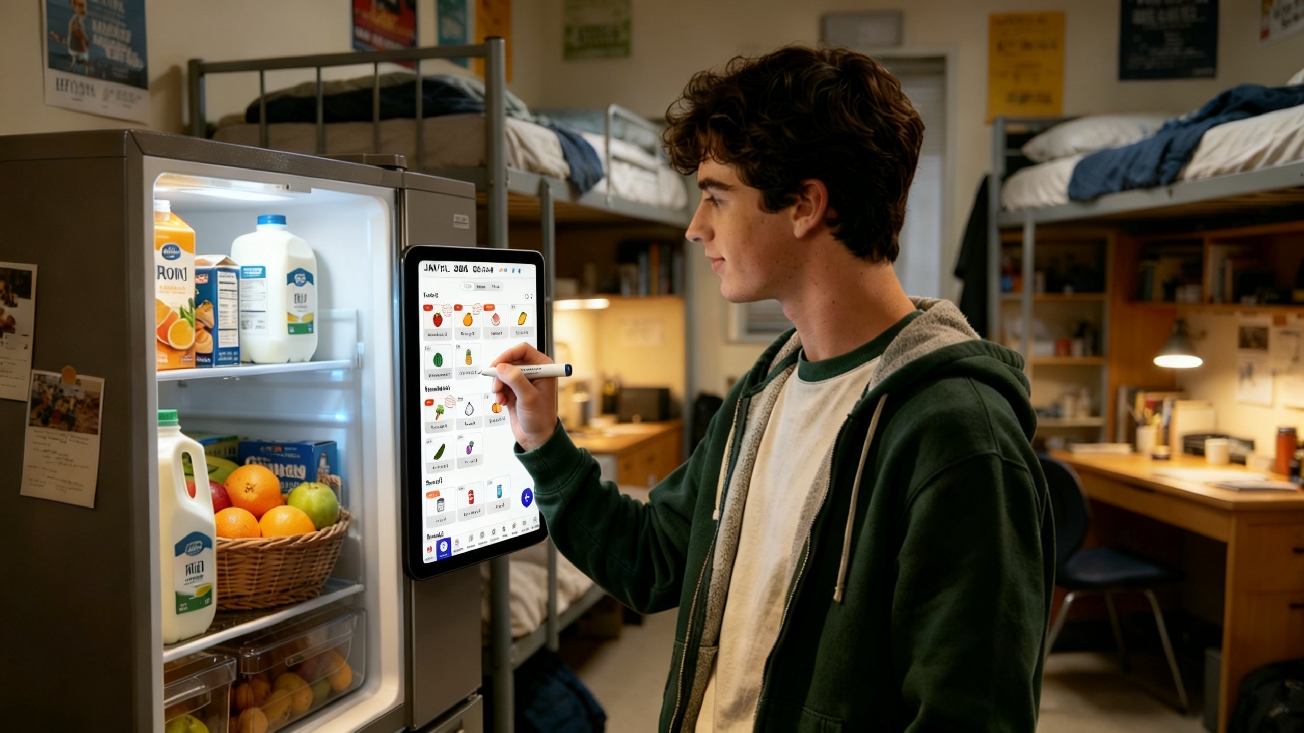 How a Fridge Calendar Keeps a Shared College Apartment Actually Organized