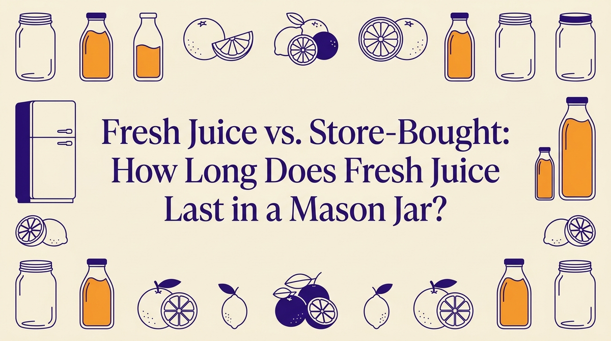 How Long Does Fresh Juice Last in a Mason Jar?