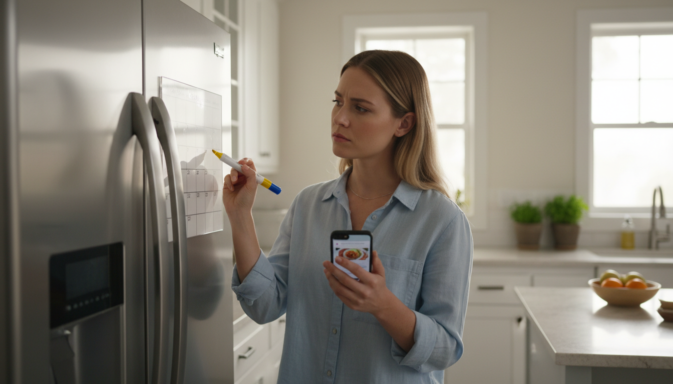 How to End the "What is for Dinner" Stress with a Smart Calendar