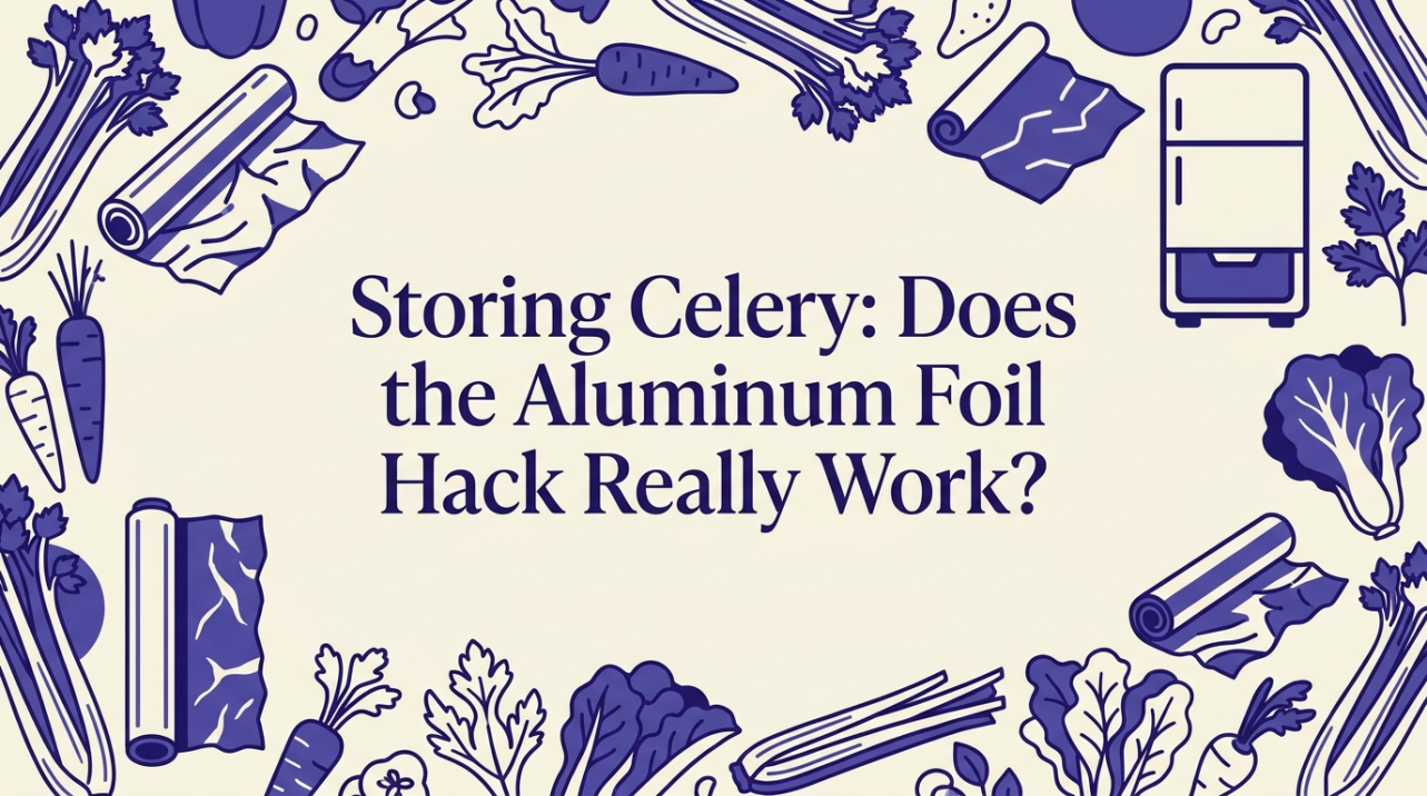Storing Celery: Does the Aluminum Foil Hack Really Work?