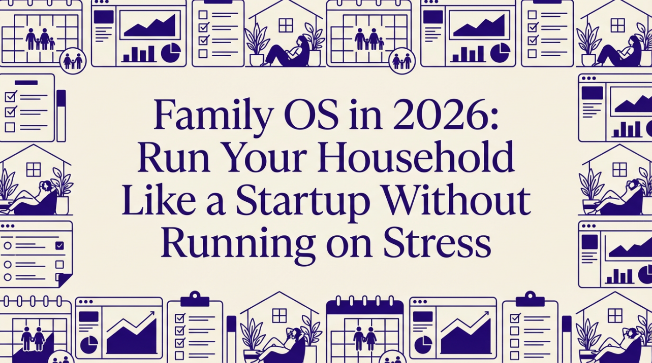 Family OS in 2026: Run Your Household Like a Startup Without Running on Stress