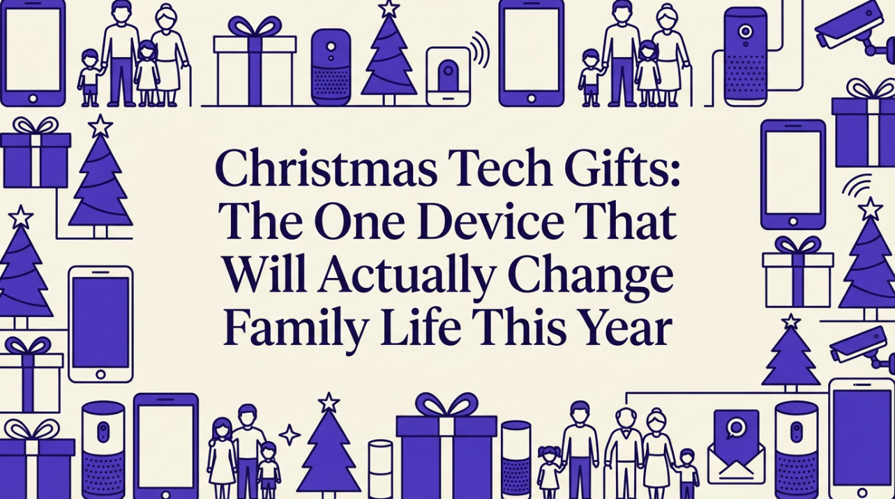 Christmas Tech Gifts: The One Device That Will Actually Change Family Life This Year