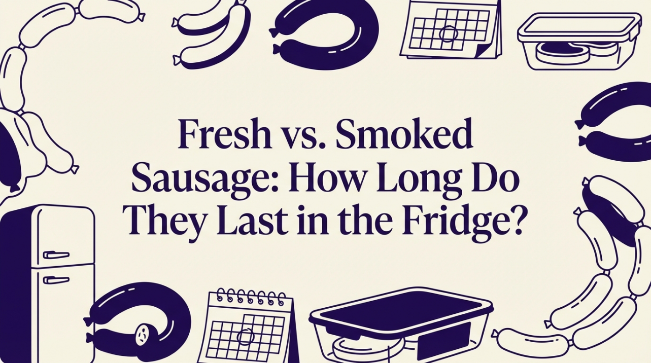 Fresh vs. Smoked Sausage: How Long Do They Last in the Fridge?