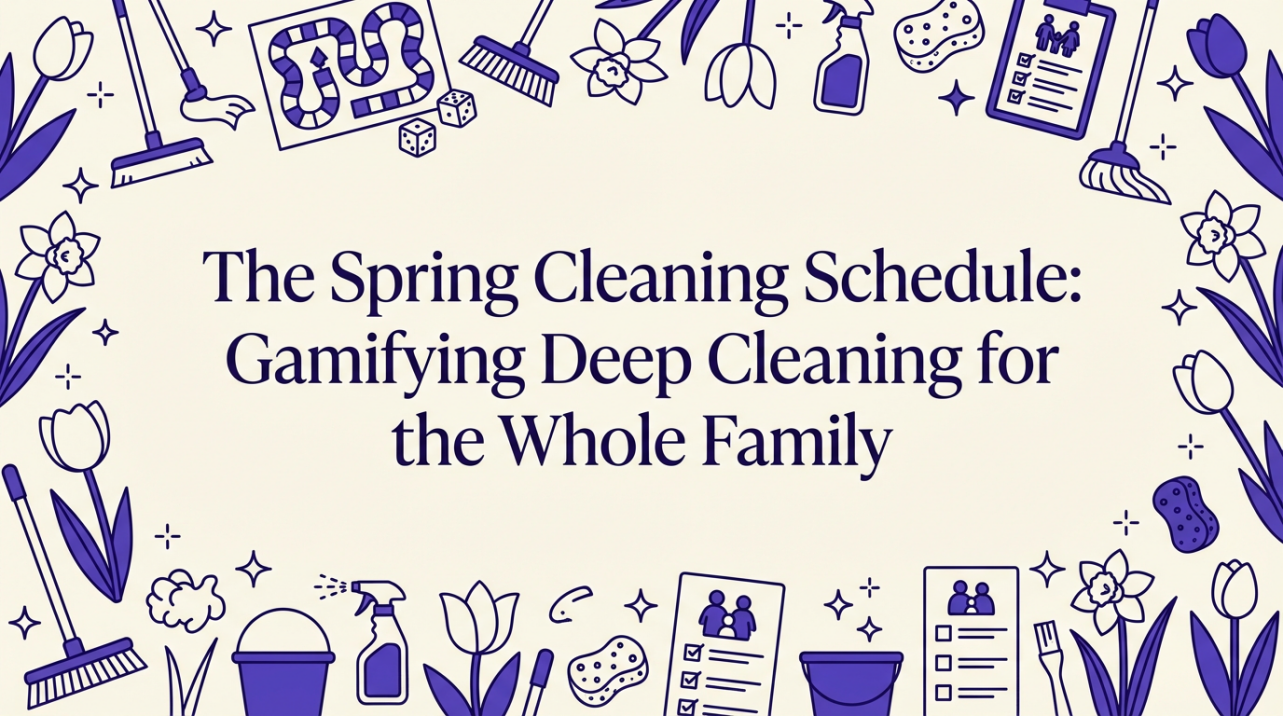 The Spring Cleaning Schedule: Gamifying Deep Cleaning for the Whole Family