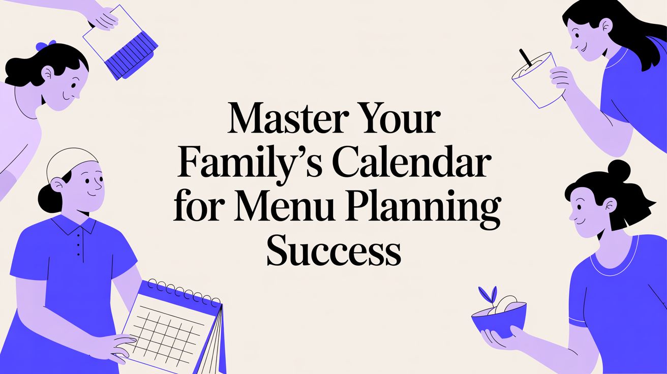 Master Your Family's Calendar for Menu Planning Success