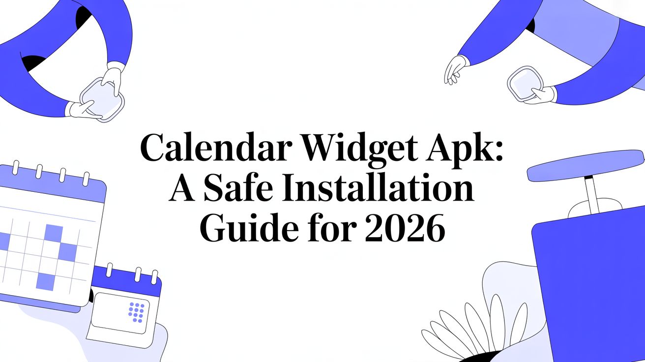 Calendar Widget APK: A Safe Installation Guide for 2026