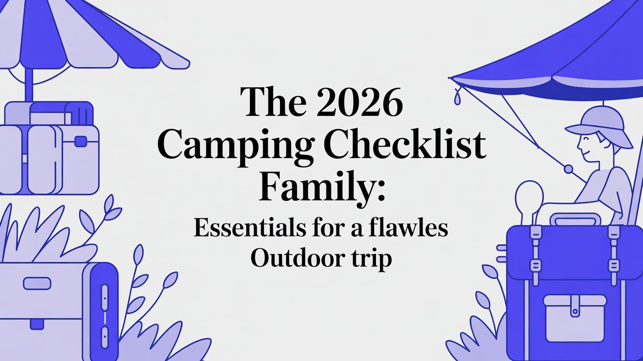 The 2026 camping checklist family: essentials for a flawless outdoor trip