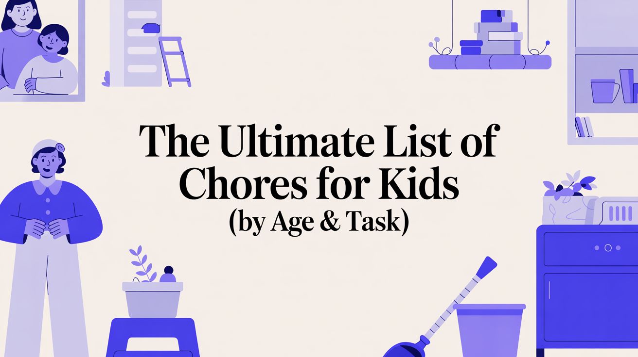 The Ultimate List of Chores for Kids (By Age & Task)