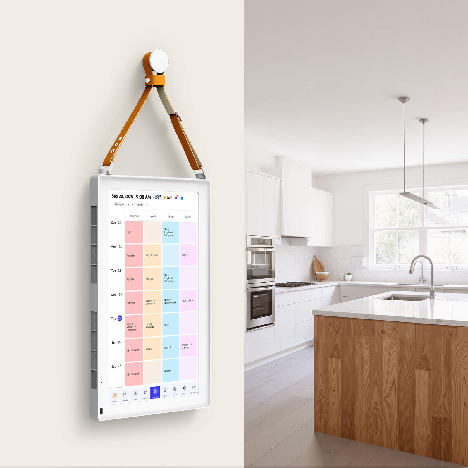 Everblog 21.5" Digital Calendar