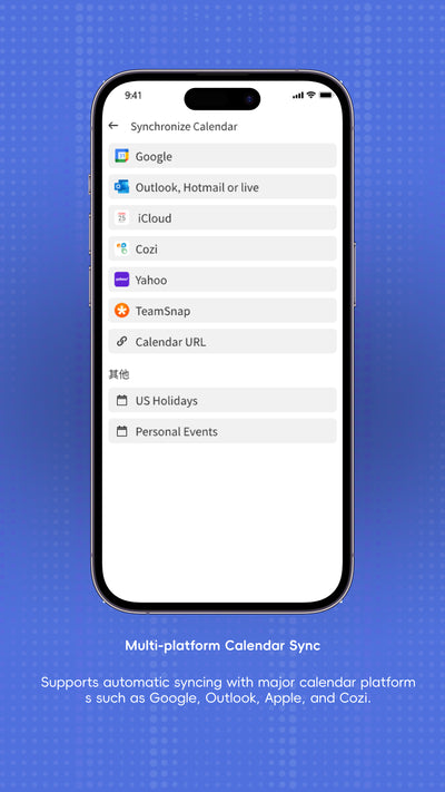 Everblog Sync with Existing Calendars