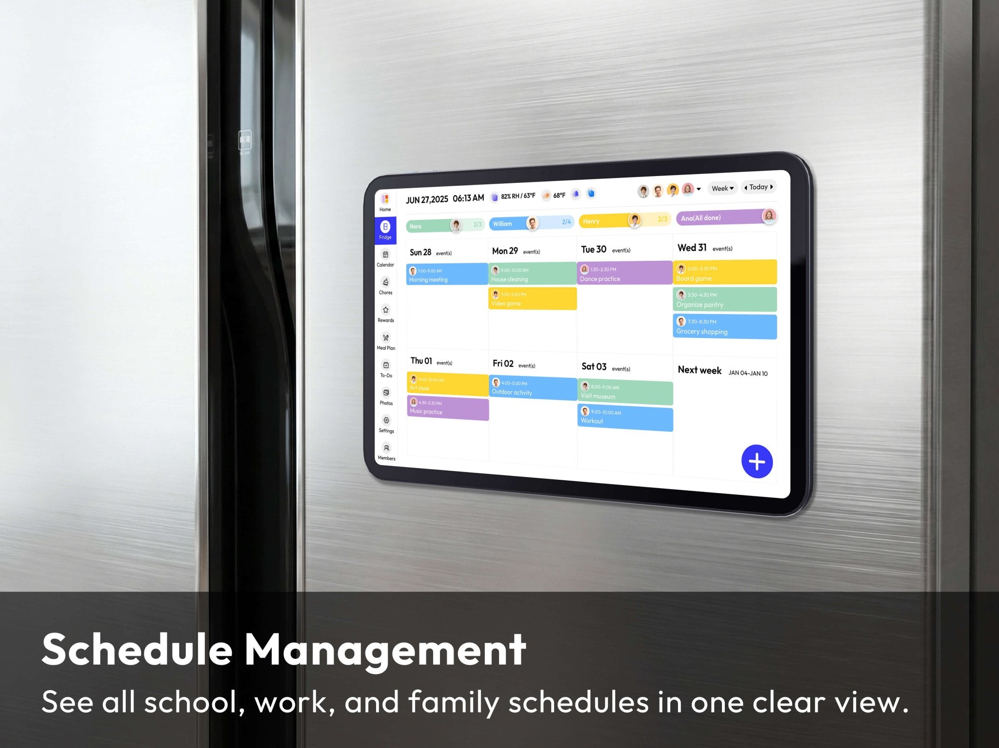 Everblog 13.4" FridgeCal Calendar - Everblog