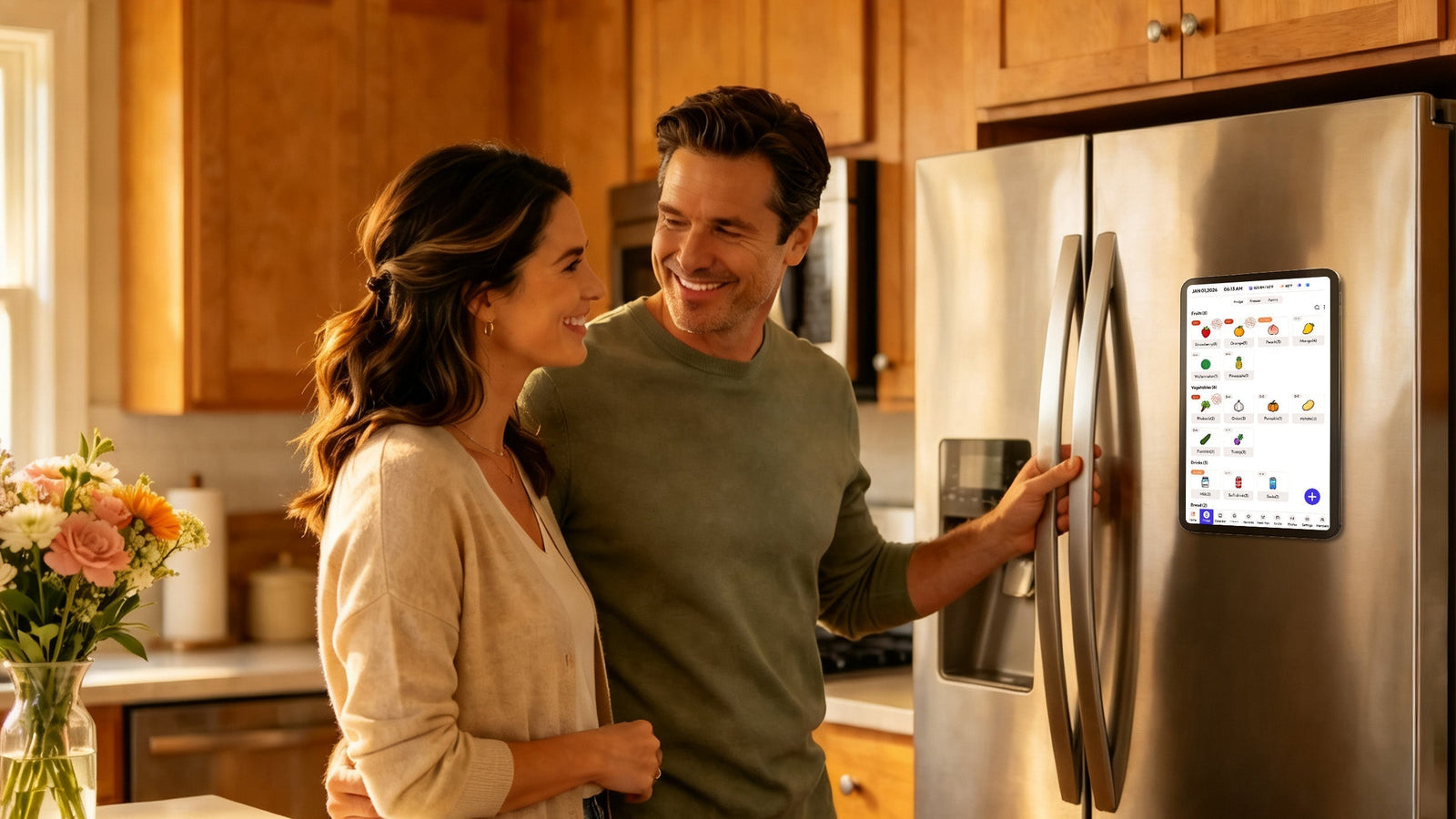 How Families Managing Food Allergies Use a Digital Fridge Calendar to Stay Safe