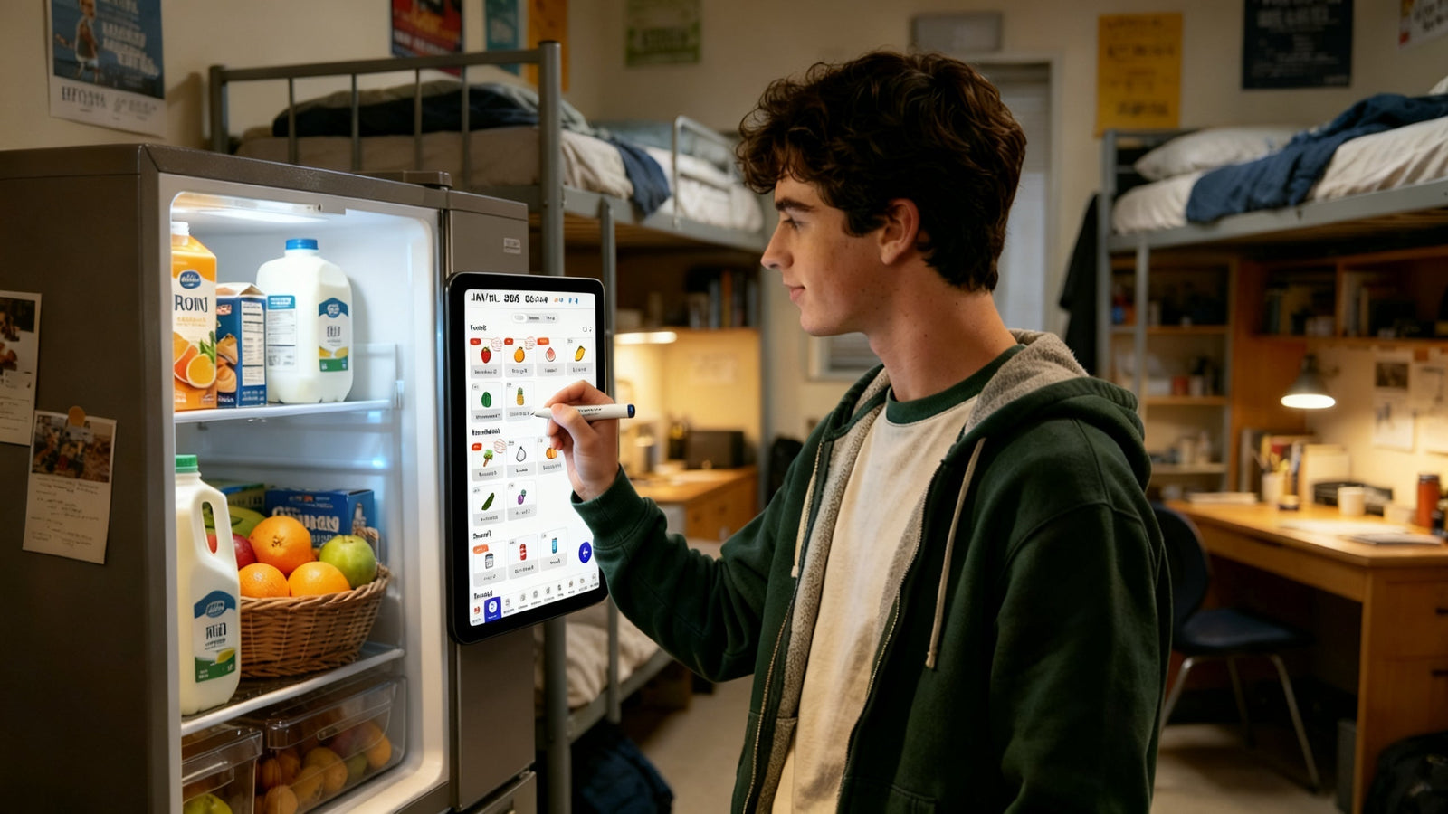 How a Fridge Calendar Keeps a Shared College Apartment Actually Organized