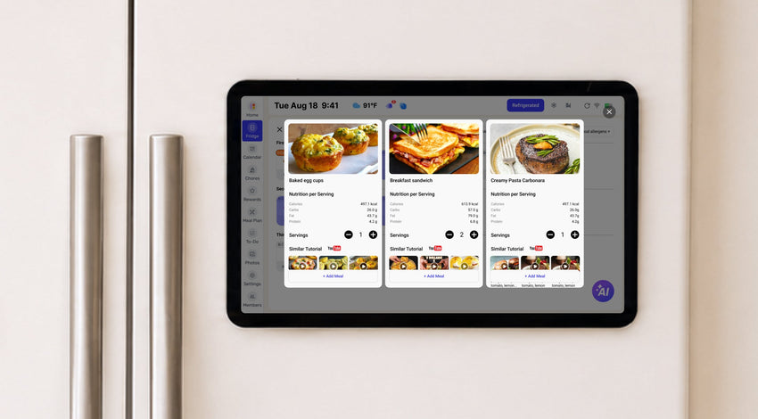 TechWalls Tests Everblog FridgeCal™ 2 AI Food Tracking and Meal Planning
