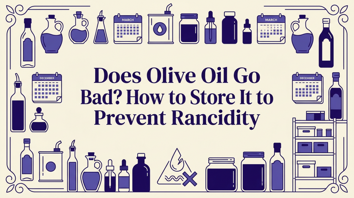 Does Olive Oil Go Bad? Storage Tips to Prevent Rancidity