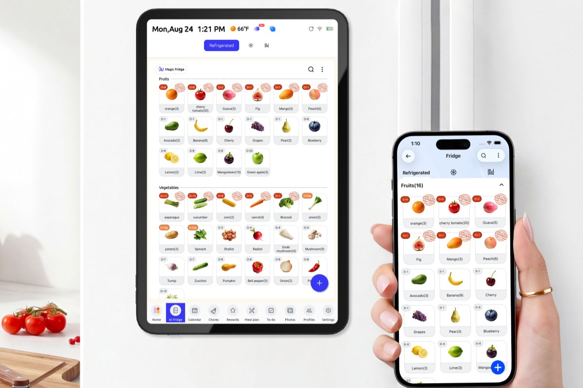everblog fridgecal helping families avoid duplicate grocery purchases
