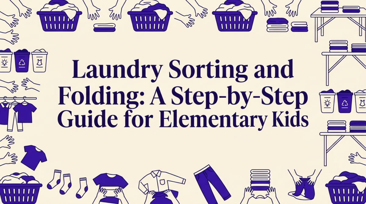 Laundry Sorting & Folding for Kids: A Simple Guide