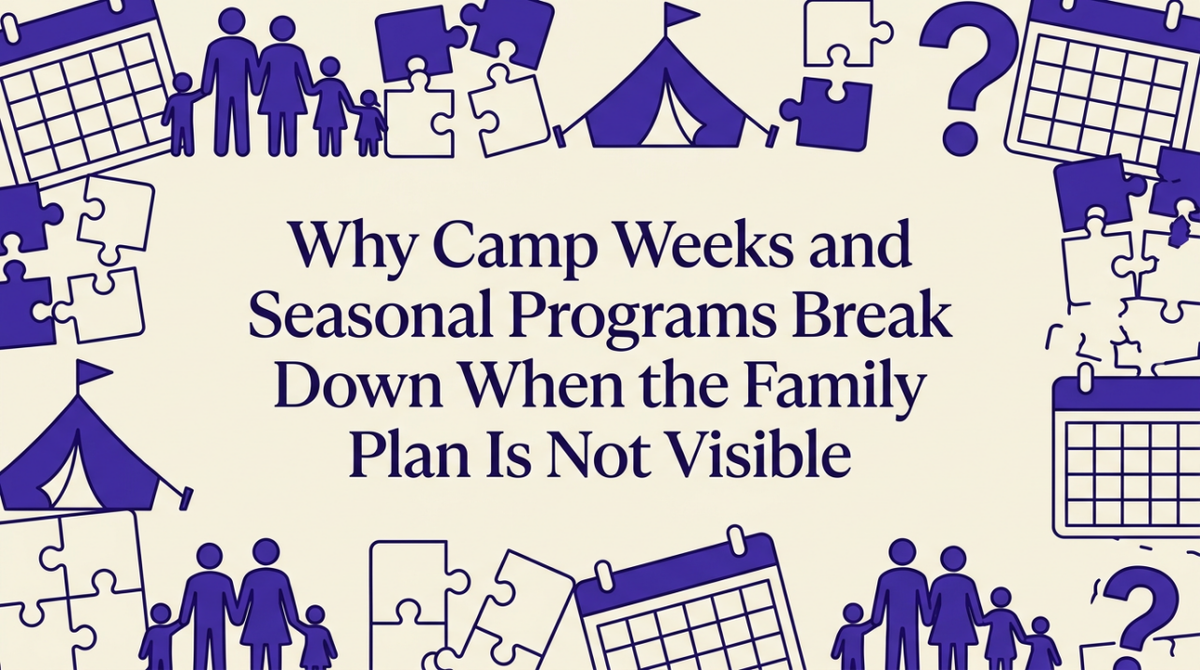 Visible Family Plan for Camp & Seasonal Programs