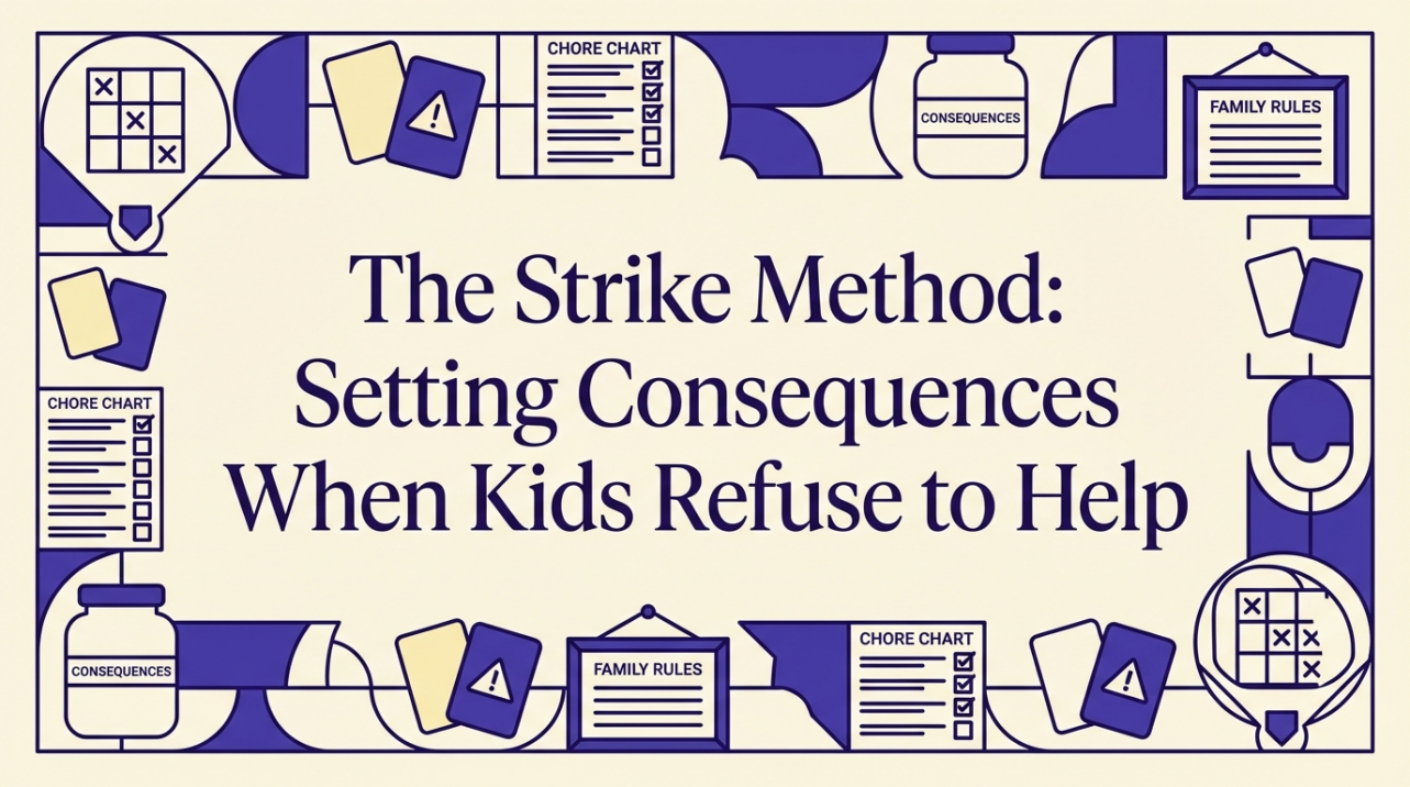 The Strike Method: Setting Consequences When Kids Refuse to Help