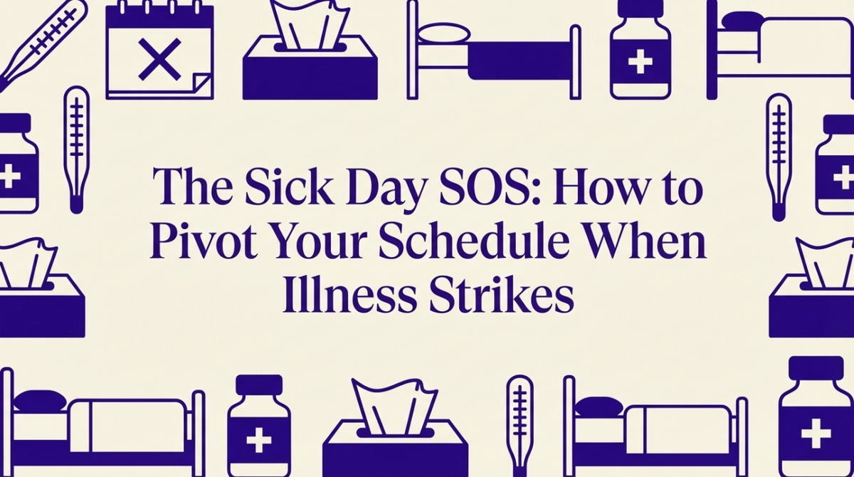 Sick Weekend Routine Sick Day Plan: A Guide to Food Safety & Your Schedule