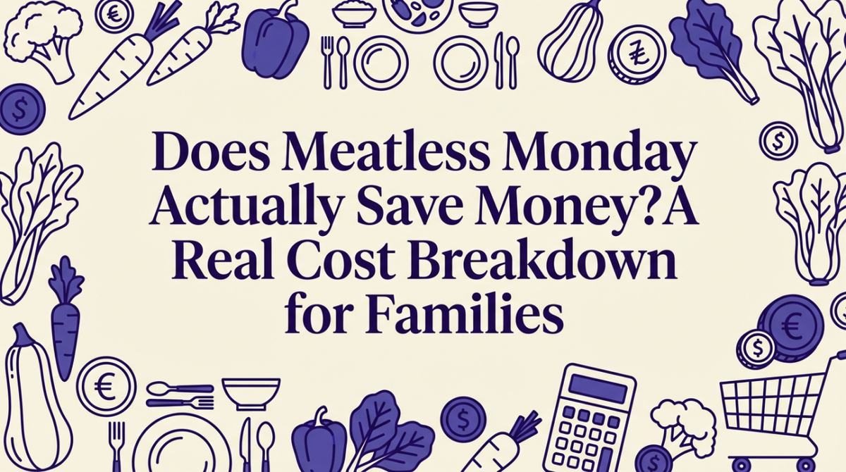 Does Meatless Monday Actually Save Money? A Real Cost Breakdown for Families