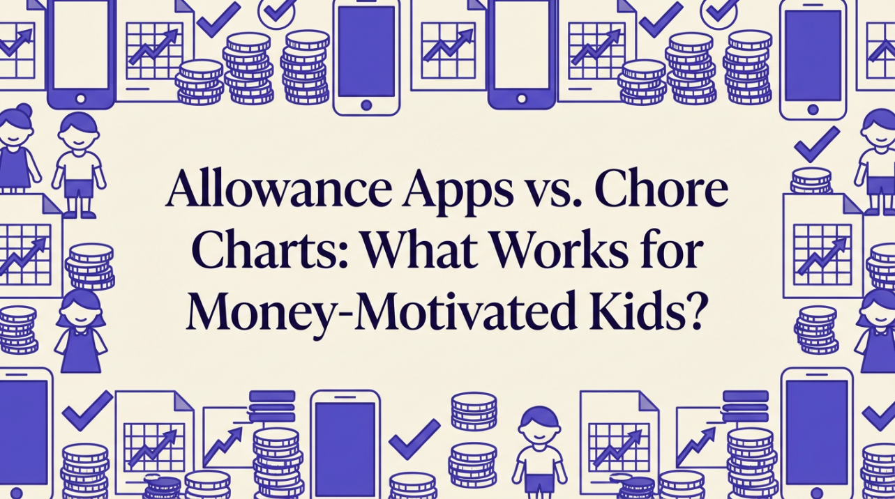 Allowance Apps vs. Chore Charts: What Works for Money-Motivated Kids?