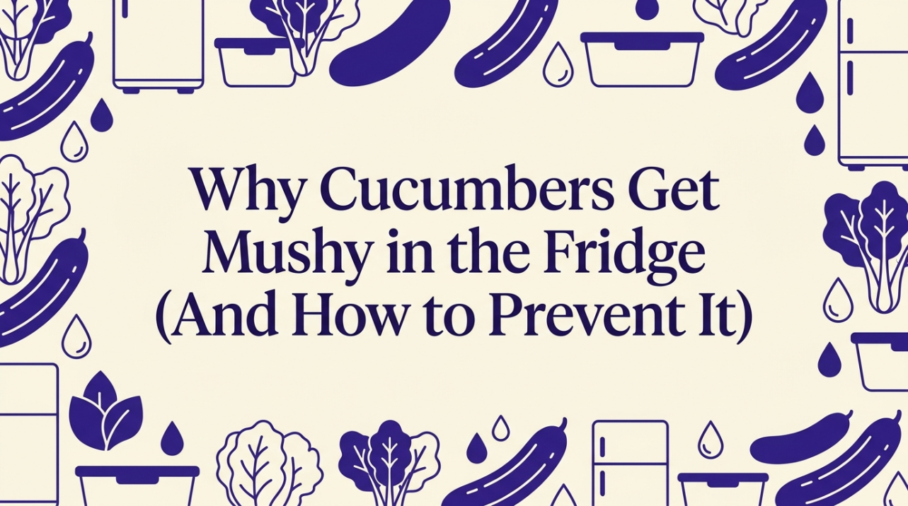 Why Cucumbers Get Mushy in the Fridge (And How to Prevent It)