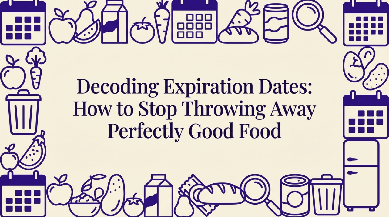 Decoding Expiration Dates: How to Stop Throwing Away Perfectly Good Food