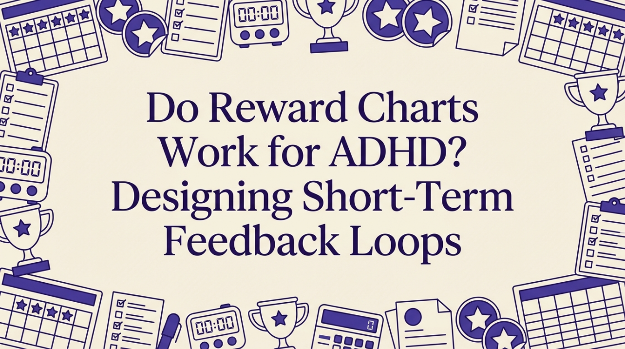 Do Reward Charts Work for ADHD? Designing Short-Term Feedback Loops