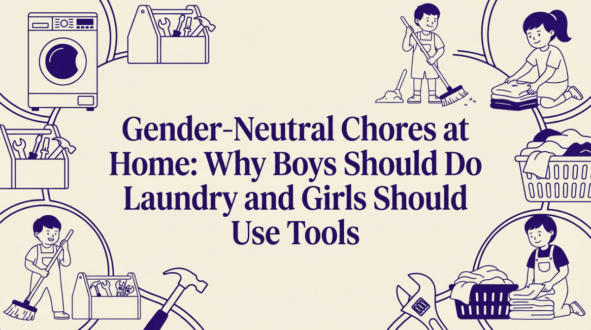 Gender-Neutral Chores: Build Life Skills for All Kids