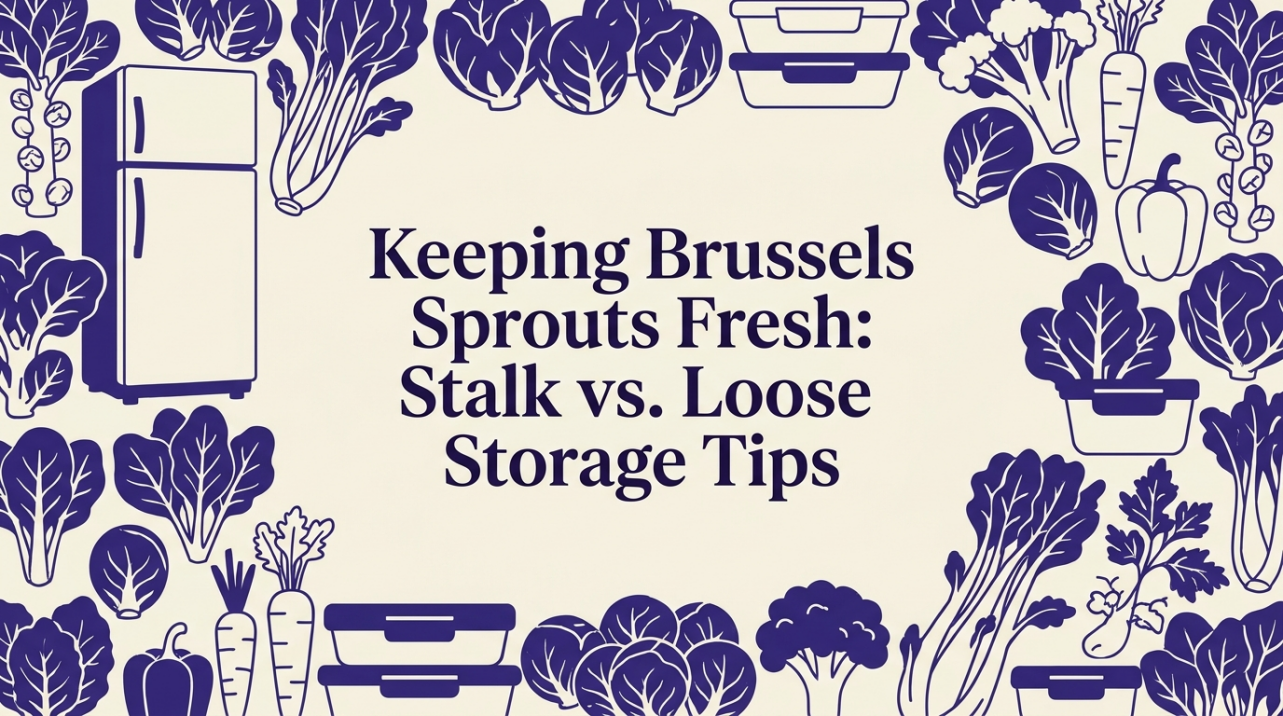 Keeping Brussels Sprouts Fresh: Stalk vs. Loose Storage Tips