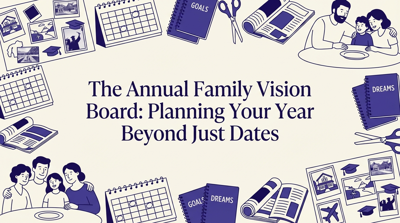 The Annual Family Vision Board: Planning Your Year Beyond Just Dates
