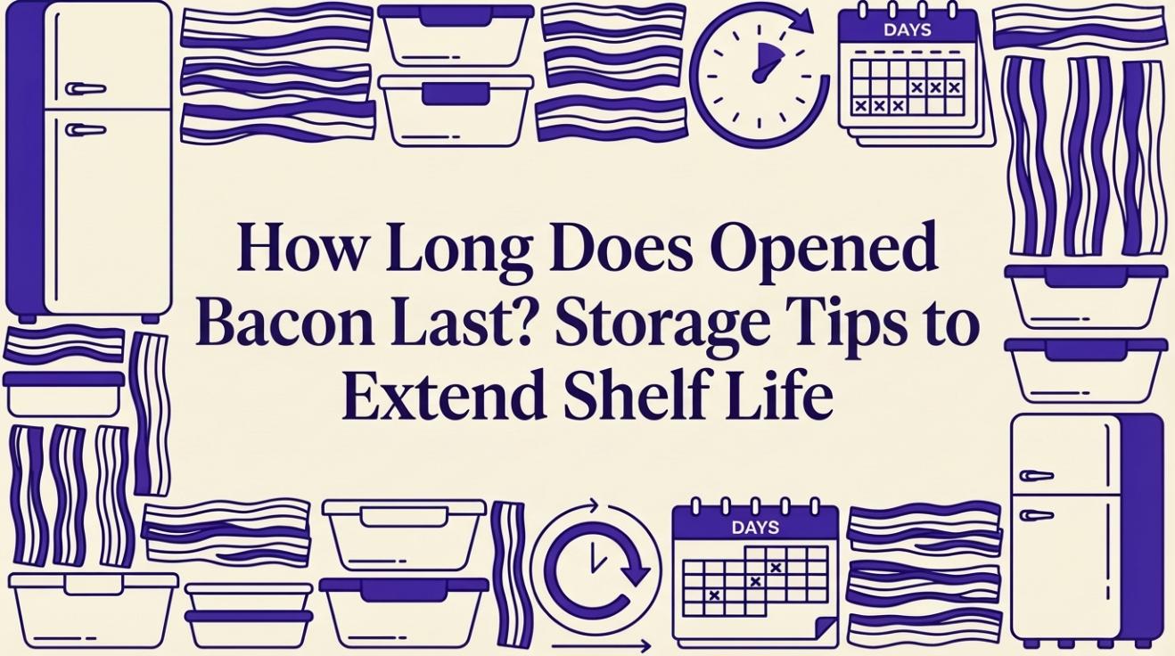 How Long Does Opened Bacon Last? Storage Tips to Extend Shelf Life
