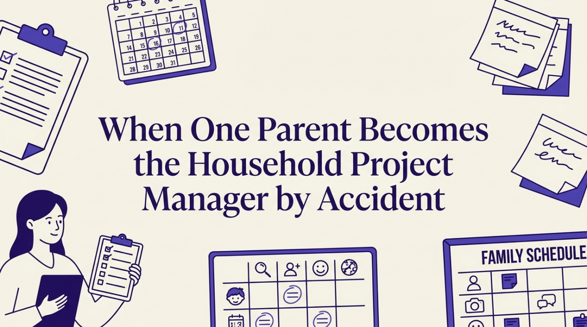 Stop Being the Accidental Household Project Manager