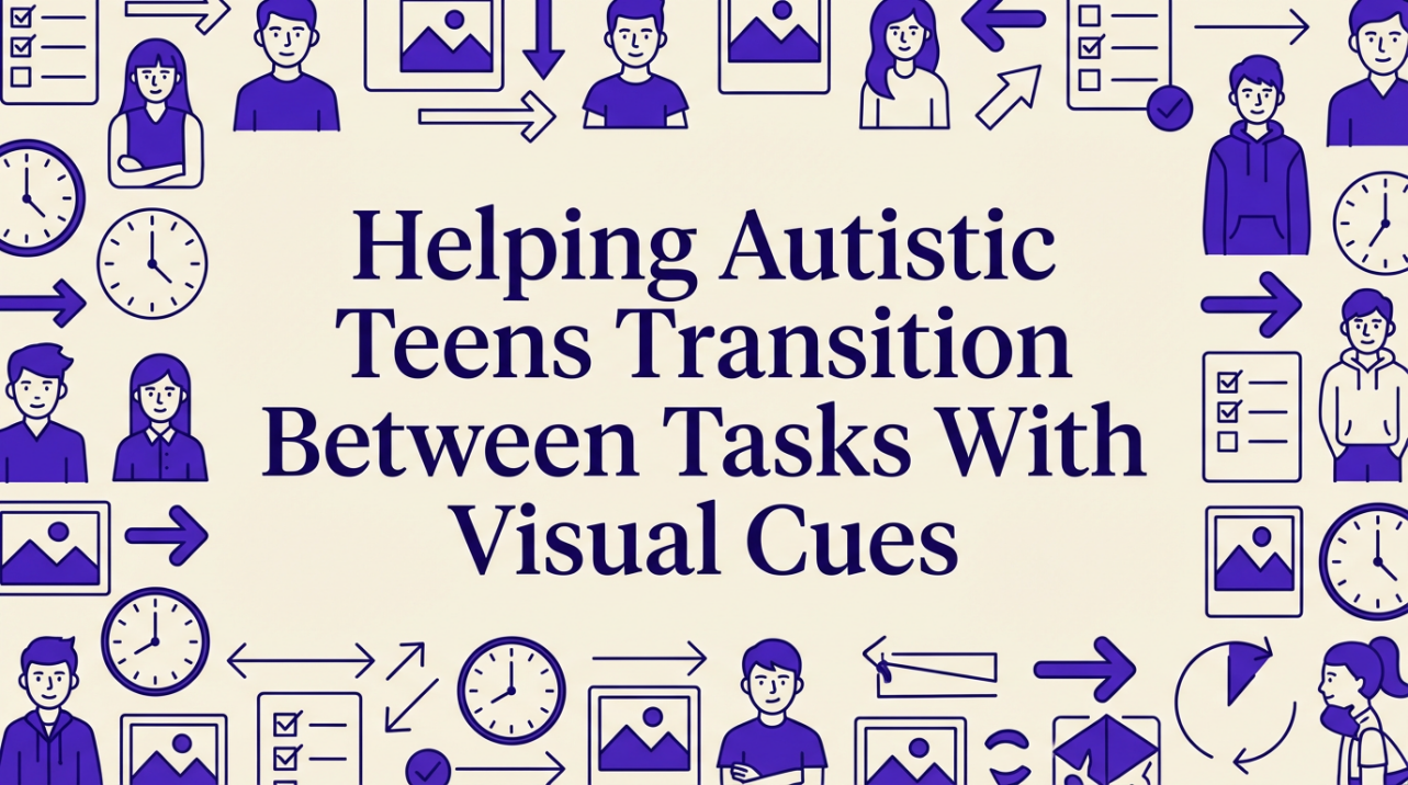 Helping Autistic Teens Transition Between Tasks With Visual Cues