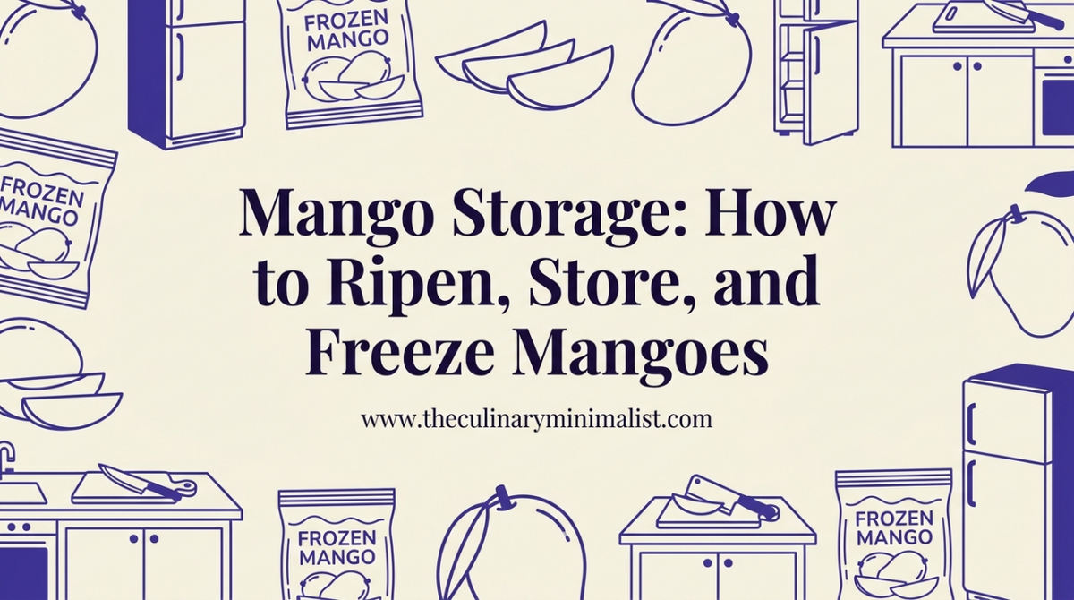 Mango Storage Temperature How to Store Mangoes: Ripen, Refrigerate & Freeze