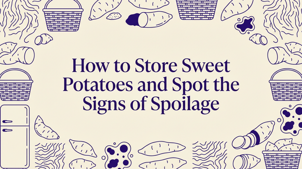 How to Store Sweet Potatoes & Spot Signs of Spoilage