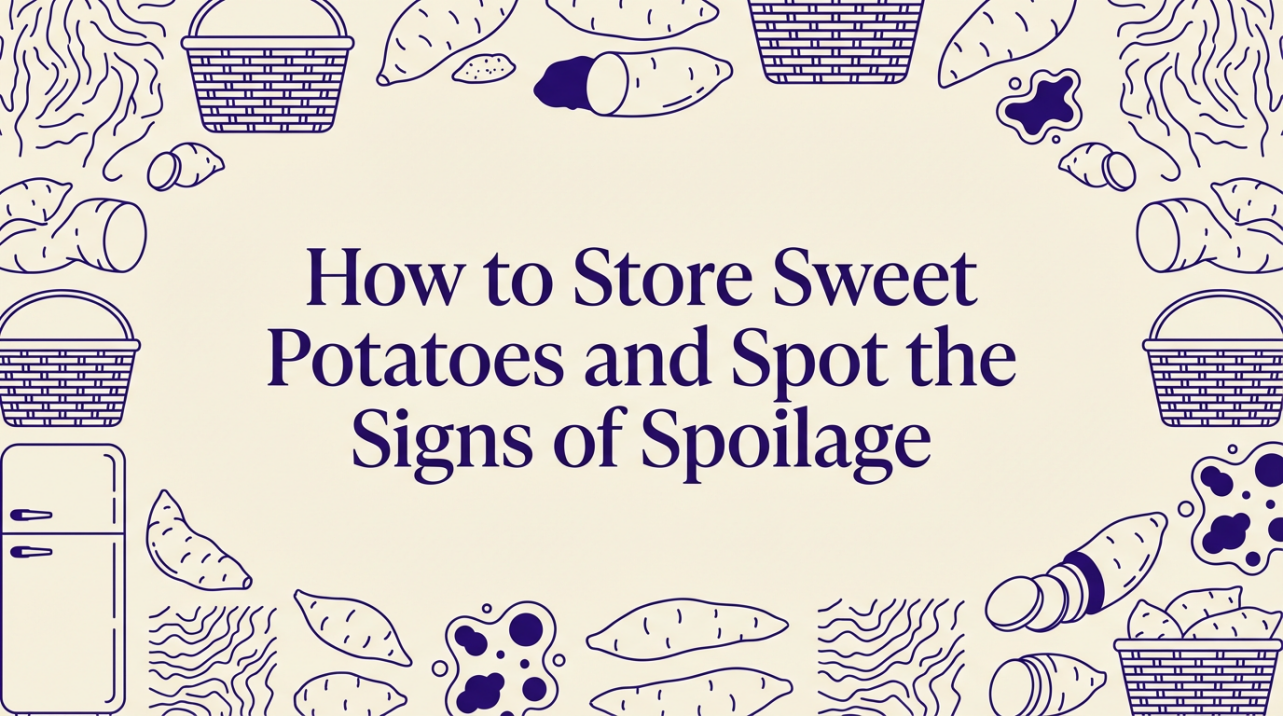How to Store Sweet Potatoes and Spot the Signs of Spoilage