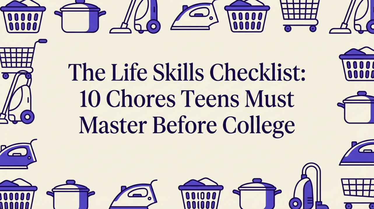 The Life Skills Checklist: 10 Chores Teens Must Master Before College