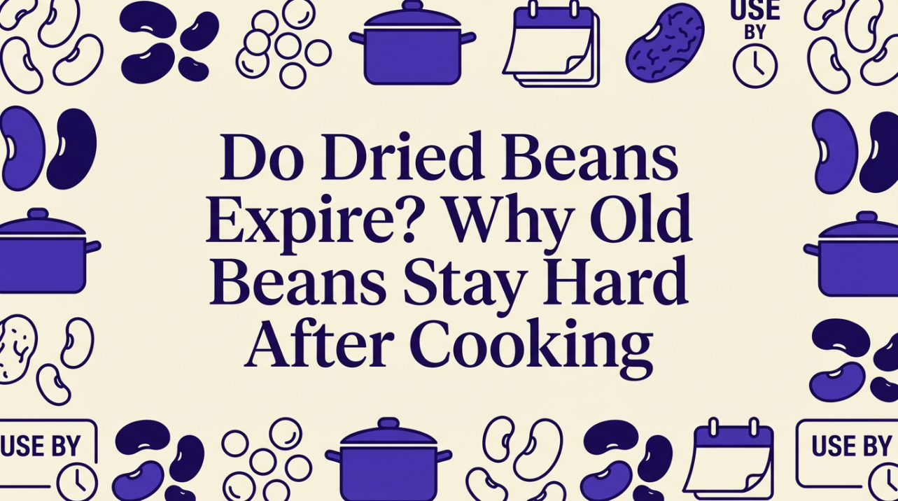 Do Dried Beans Expire? Why Old Beans Stay Hard After Cooking