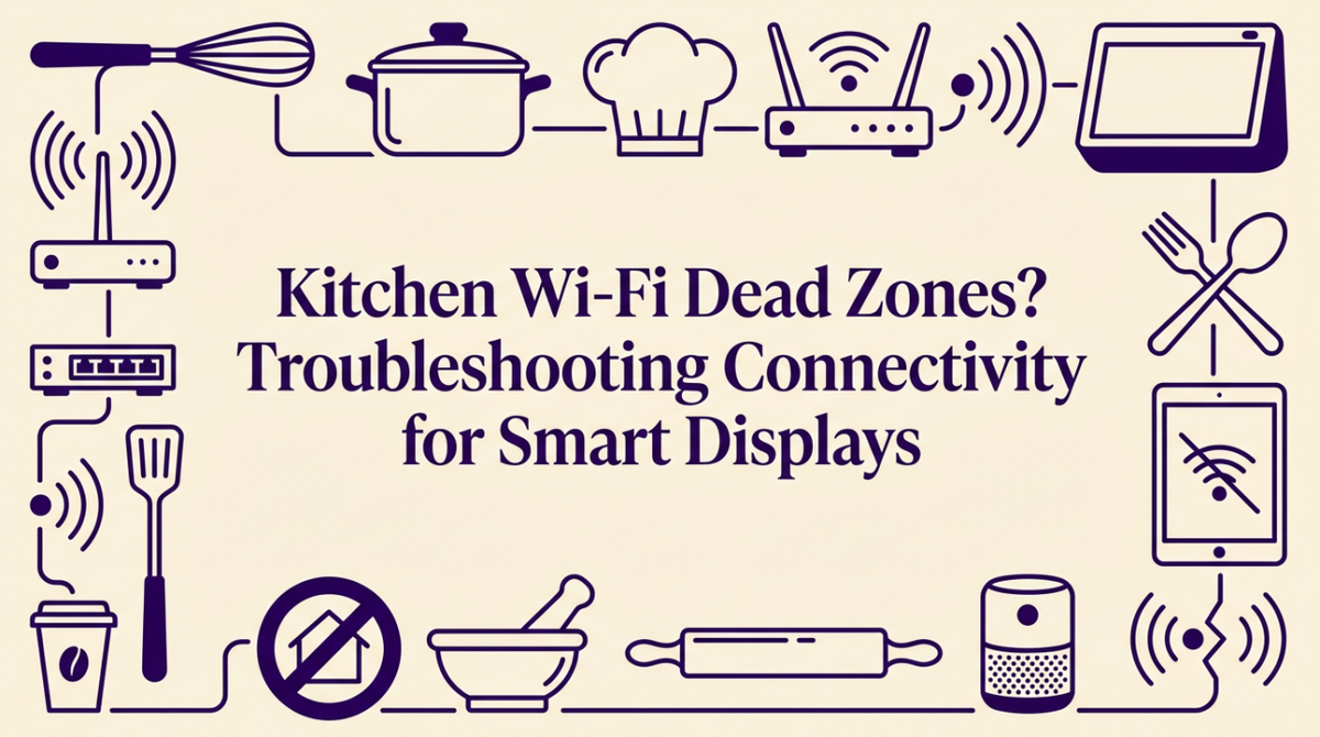 Display Dead Zone Fix Kitchen Wi-Fi Dead Zones on Smart Displays