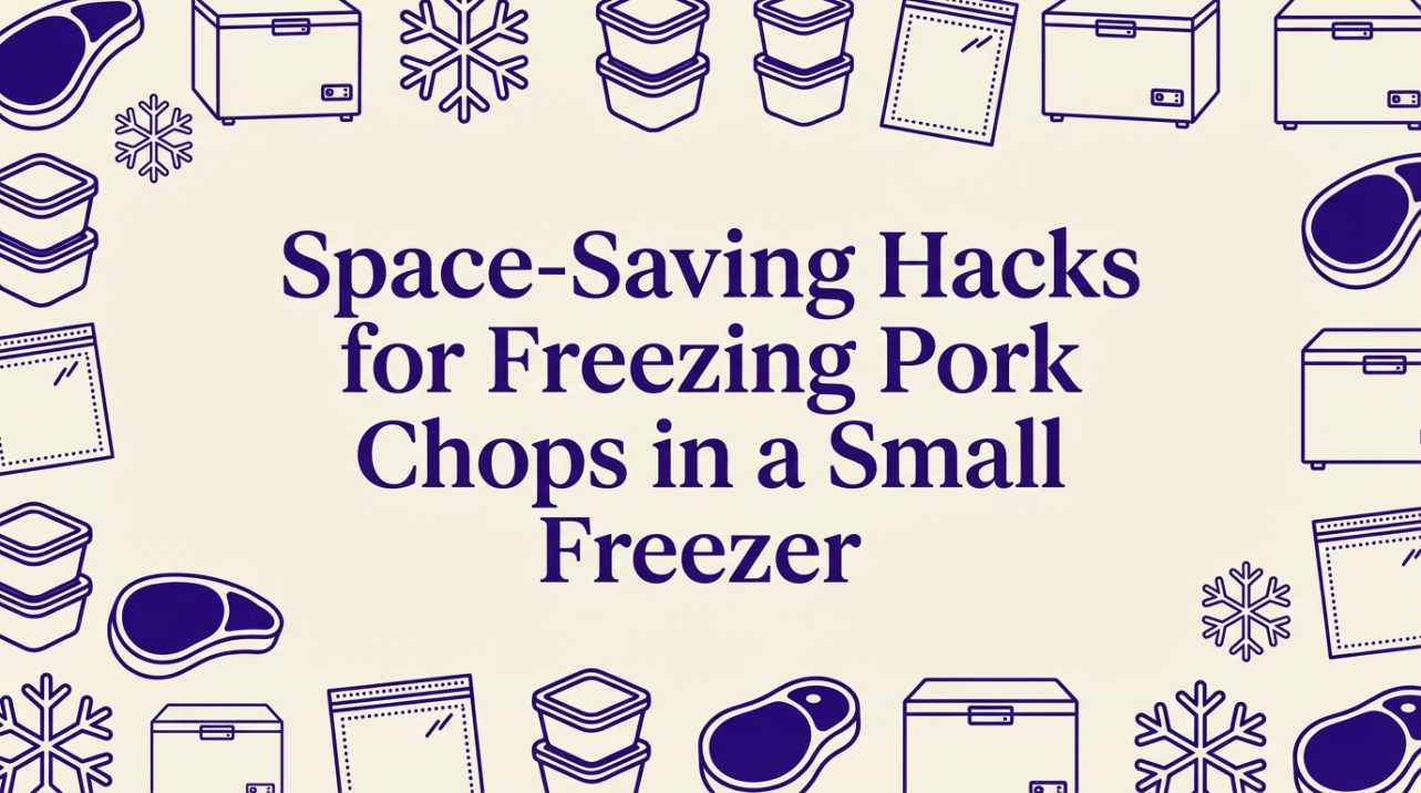 Space-Saving Hacks for Freezing Pork Chops in a Small Freezer