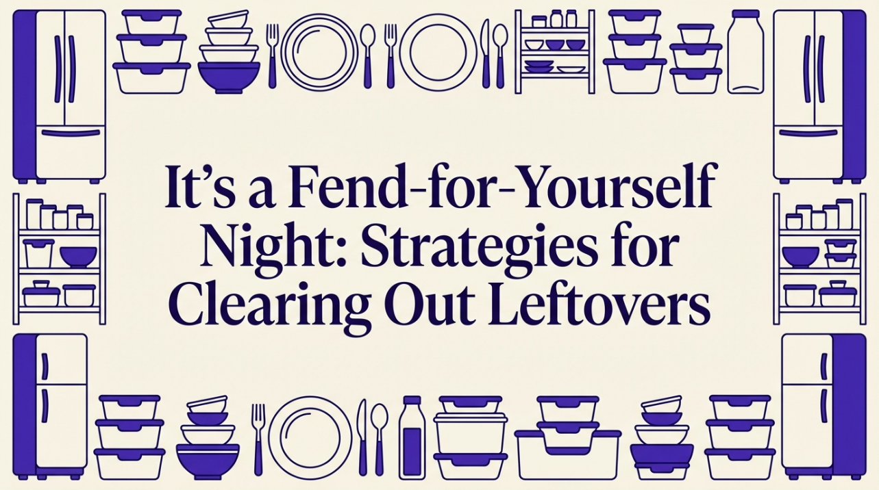 It's a Fend-for-Yourself Night: Strategies for Clearing Out Leftovers