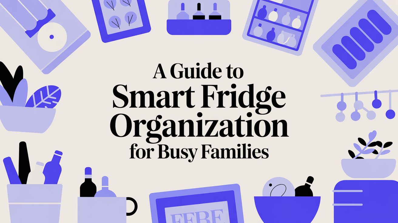 A Guide To Smart Fridge Organization For Busy Families - Everblog