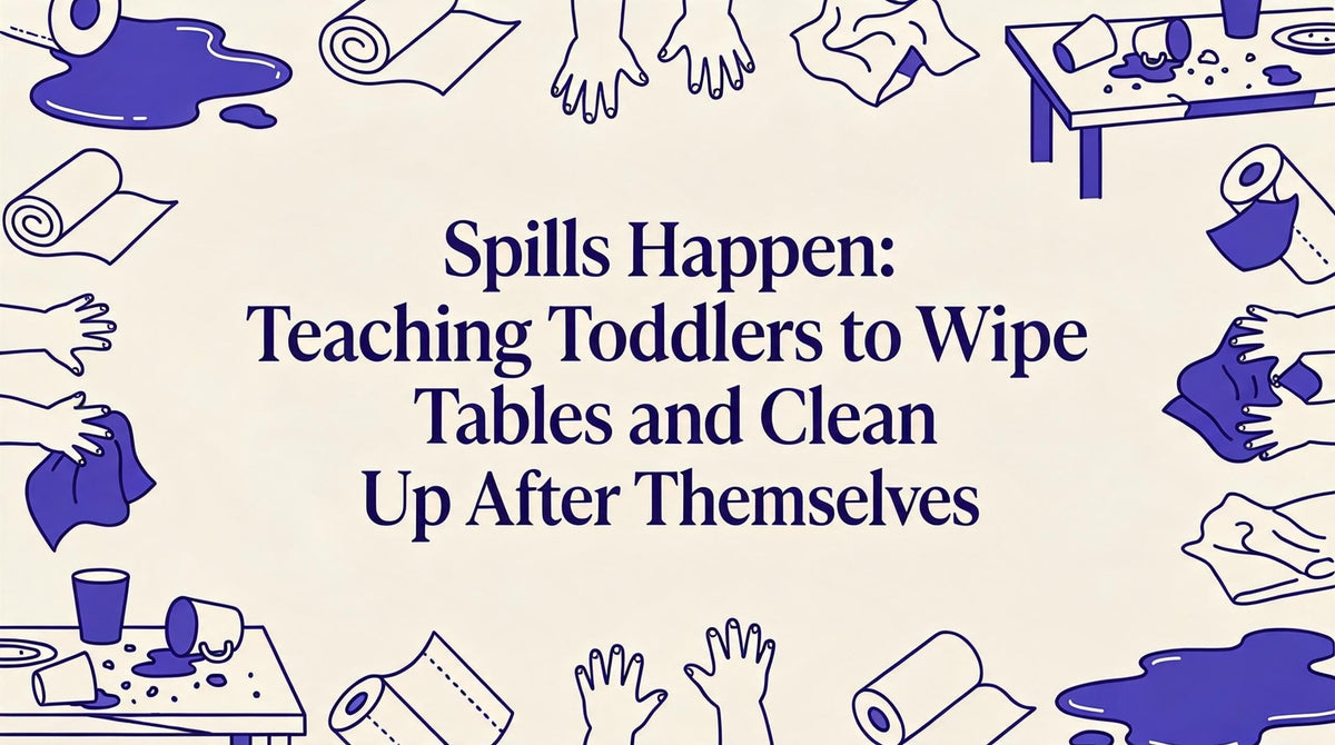 Teaching Toddlers to Wipe Tables: A Simple Guide