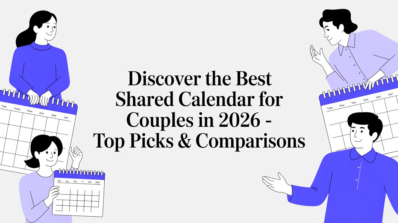 Discover the best shared calendar for couples in 2026 - Top picks & comparisons