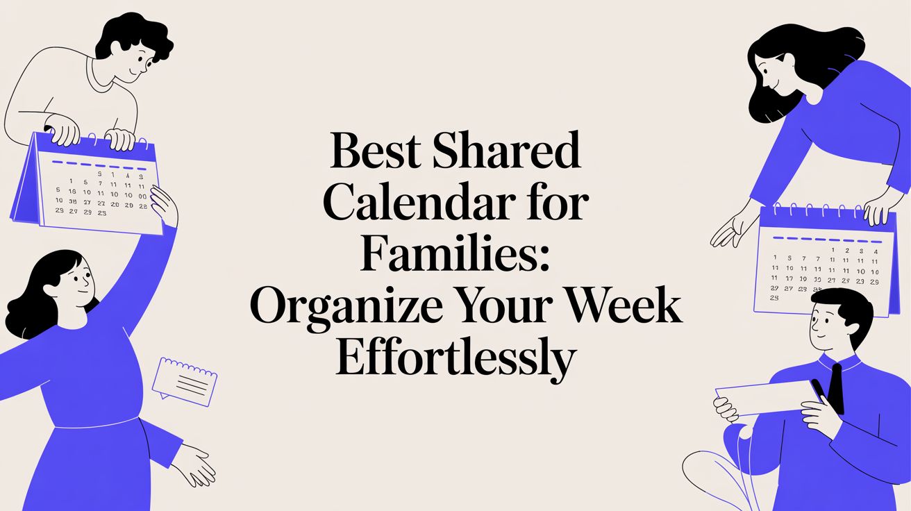 Best Shared Calendar for Families: Organize Your Week Effortlessly - Everblog