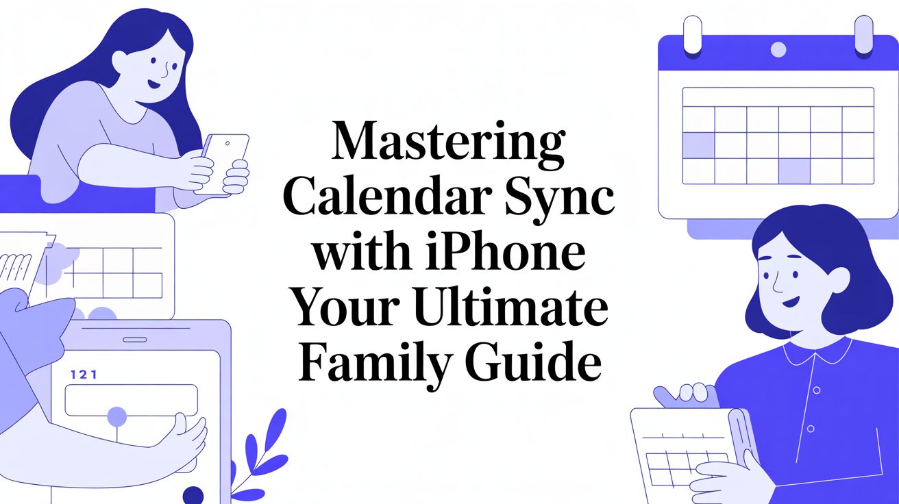 Mastering Calendar Sync with iPhone Your Ultimate Family Guide